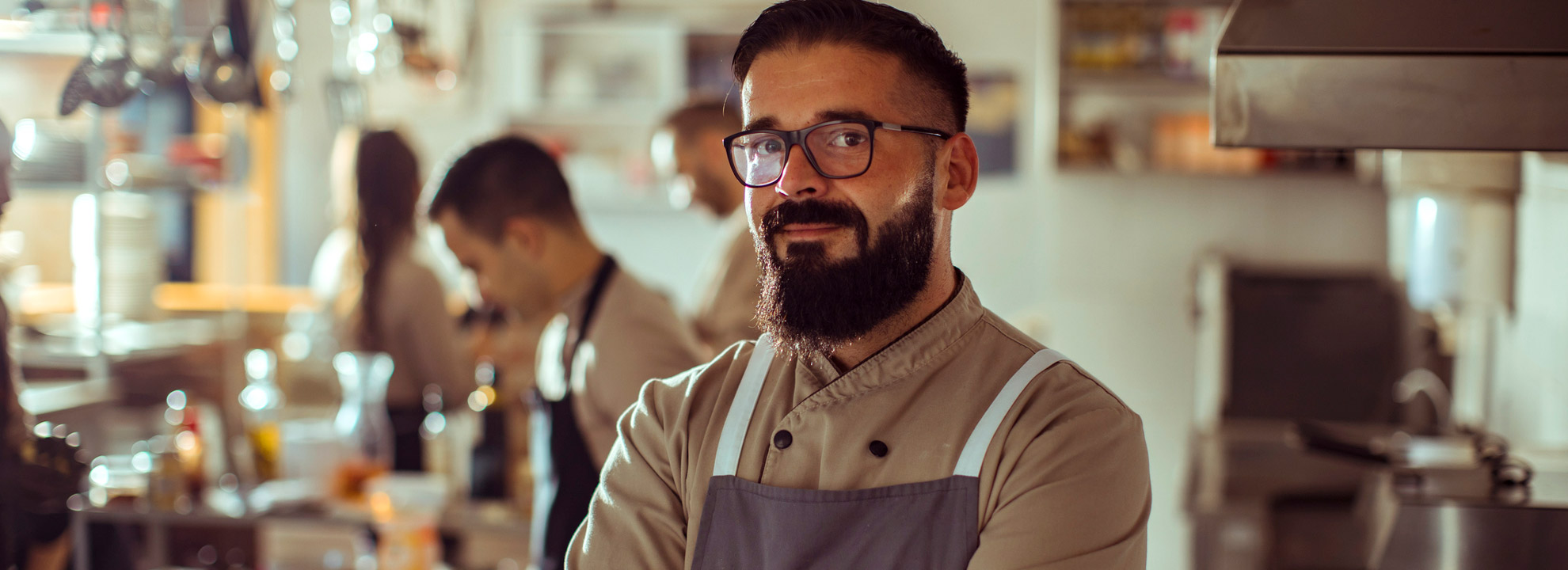 Chef in a kitchen